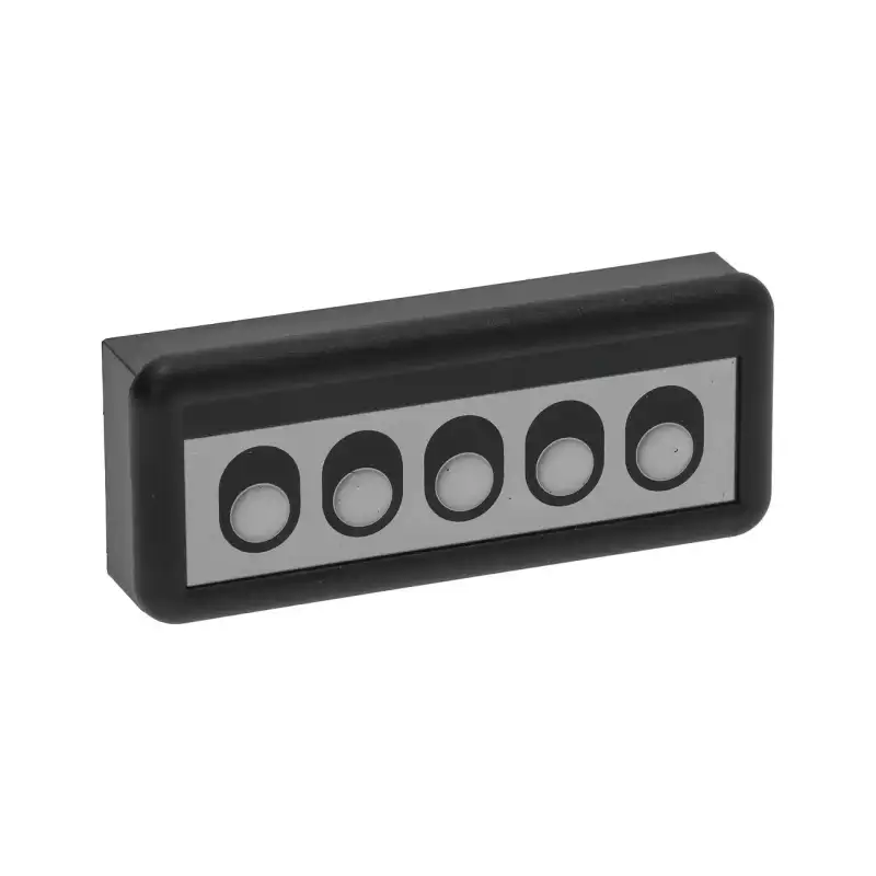 Gicar 9.9.08.83G push-button panel 5 buttons