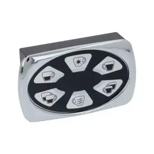 Gicar 9.9.14.72G push-button panel 6 buttons