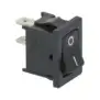 Interruttore a monopolo nero 10A 250V