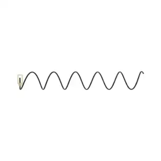 5 unidades de espiral/retorno LH bronceado para máquinas expendedoras Crane MS.