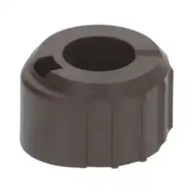 Reinforced rear bushing for Saeco soluble hopper scroll