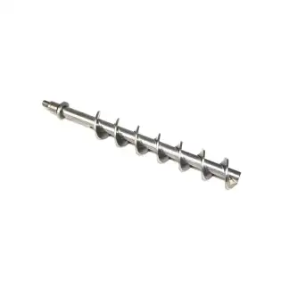 Stainless steel auger assembly for Sielaff vending machines