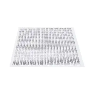 Sielaff OEM 7000093210 Preisetiketten-Set 8 x 16 mm