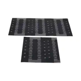 Sielaff OEM 3440014700 selection label set 52 x 17 mm