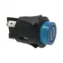 Interruptor de botón azul Eureka OEM J1011,0023 de entrada/salida.