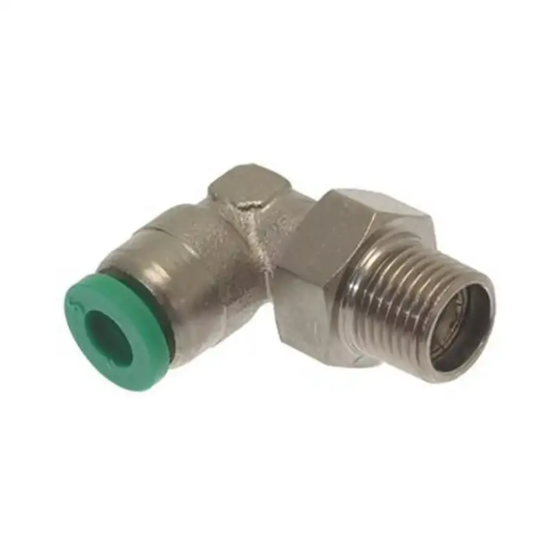 Raccordo a L 1/8"M x 5 mm per distributori automatici.