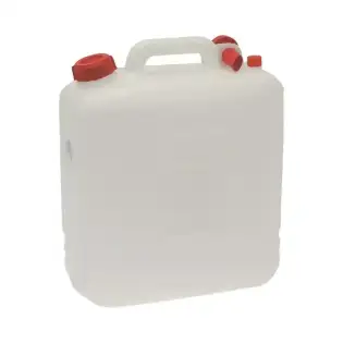 20 liter tank voor drinkwater, geschikt voor universeel gebruik.