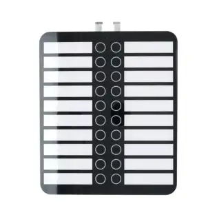 Teclado de membrana adhesiva para máquinas expendedoras Necta Concerto.