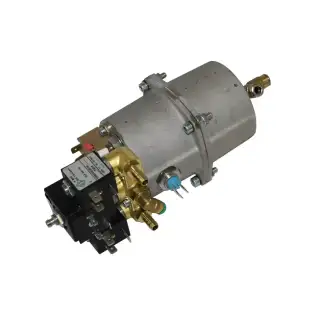Caldeira em inox de 300 cc da marca Necta Vending, com voltagem de 230 V.