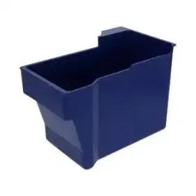 Recipiente de café moído OEM para máquinas de venda Necta com as dimensões 273 x 164 x 193 mm.