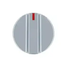 Angelo PO OEM Puxador de Prata Ø 55 mm Buraco em forma de D 8x6,4 mm - 3389310