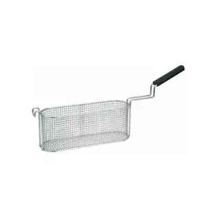 Zanussi Compatible 054948 Fryer Basket 330x100x120 mm Chrome-Plated Iron