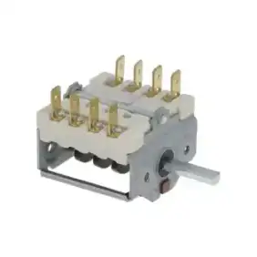 EGO 4942015500 Selector Switch 0-1 / 0-1 Positions 16A 250V D-Shaped Pin