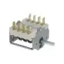 EGO 4942015500 Selector Switch 0-1 / 0-1 Positions 16A 250V D-Shaped Pin