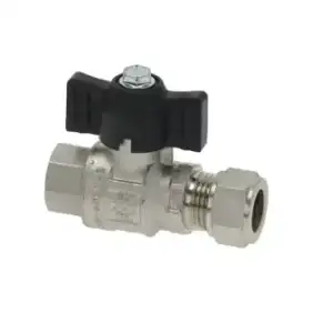 Electrolux / Zanussi Compatible 058610 Ball Valve Ø 1/2"MF Fryer Spare Part