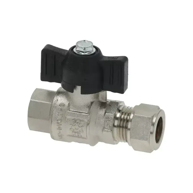 Válvula de bola Ø 1/2" MF compatible con Electrolux / Zanussi, repuesto para freidoras.
