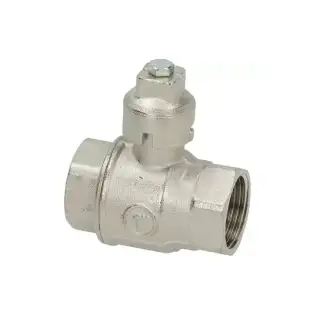 Electrolux Zanussi OEM 056885 Vanne à boisseau sphérique Ø 1"FF Pièce de rechange pour cuiseur de pâtes friteuse