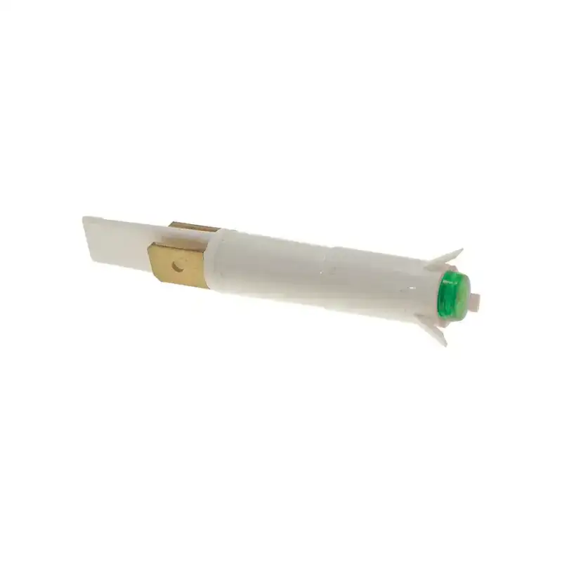 Indicador luminoso verde Bodson 230V Ø 7 mm peça de substituição compatível com Zanussi Electrolux.