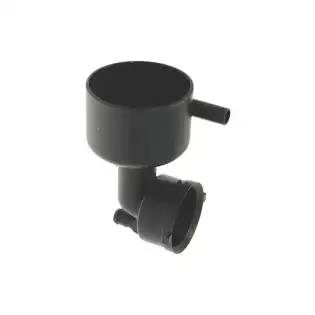 Embudo en polvo Animo OEM 03255 fabricado en Italia para OptiBean OptiFresh OptiVend.