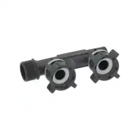 Racional OEM 50.00.313S Conector de 3 vías 3/4"F - 3/4"M - 3/4"F con juntas
