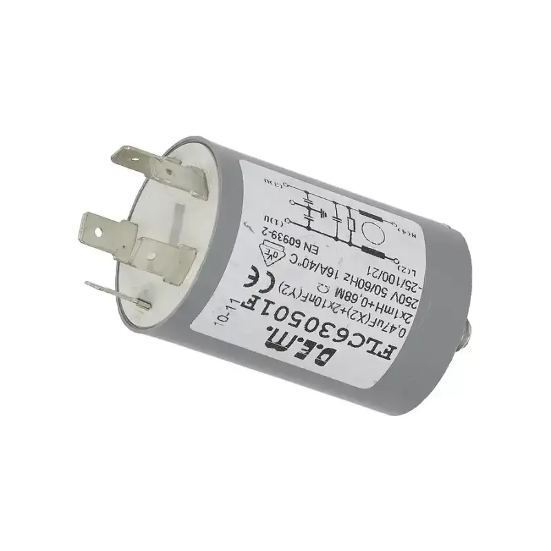 INTERFER FLC630501F Unterdrückungsfilter D.E.M. 0,47µF 250V 16A