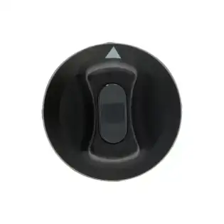 Remplacement du commutateur sélecteur de thermostat bouton noir OEM Lainox LA69030170 de Ø42 mm