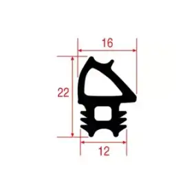 Lainox OEM LA70044432 Door Front Gasket REP064 REP074 Replacement