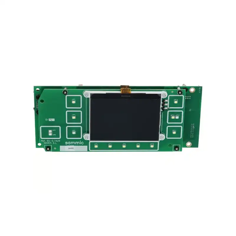 Tablero electrónico de visualización Sammic OEM 2149861, 230V fabricado en España.
