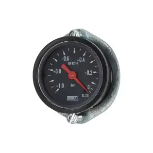 Manómetro de Pressão de Ar Sammic OEM 2149299 Ø 45 mm -1 a 0 bar Fabricado em Espanha