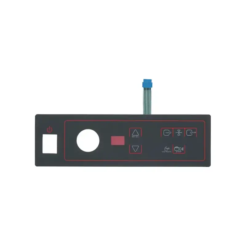 Teclado de membrana Sammic OEM 2149499, 310x95 mm, fabricado em Espanha.