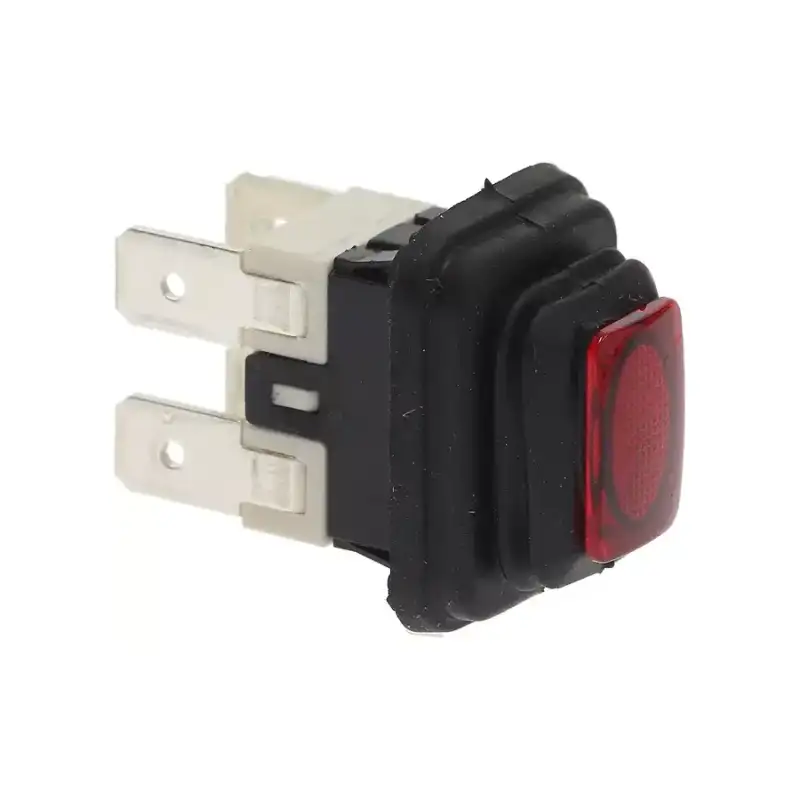 Scotsman OEM SC620487.01 Push-Button 2-Pole Red 12V