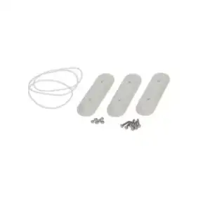 Icematic OEM CF06052900 Kit 3 Nozzle Caps with Gaskets and Screws Made in Italy