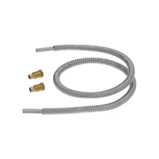 Tubo de gas flexible completo Fagor OEM 12238078, reemplazo de 6x700 PAE.