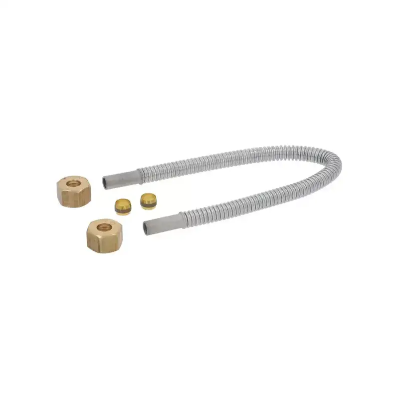 Tubo de Gás Flexível Completo Fagor OEM 12238119 Peça de Substituição 10x350 mm