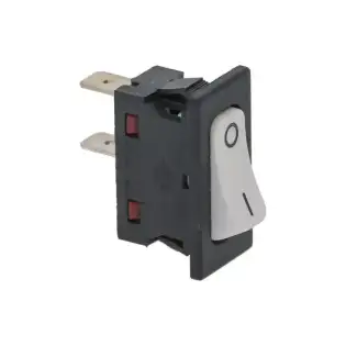 Ugolini 21125-00000 Witte Enkelpolige Schakelaar 16A 250V