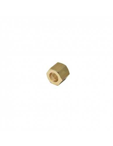 Brass nut 1/8 for 6mm welding cap
