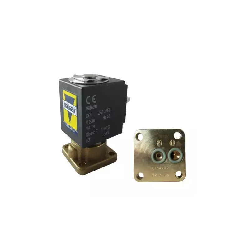 Sirai solenoid 2 way valve with base mounting 230V 50Hz
