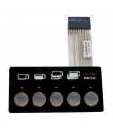 Touch pad a 5 pulsanti Wega Polaris