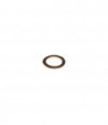 Flat copper gasket 28x24x1mm