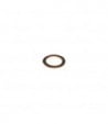 Flat copper gasket 28x24x1mm