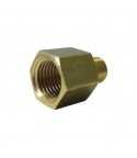Verloop fitting 1/4"F x 1/8"M