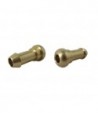 Connettore per tubo flessibile in ottone 3/8 "