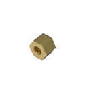 Brass nut 3/8 for 10 mm welding cap