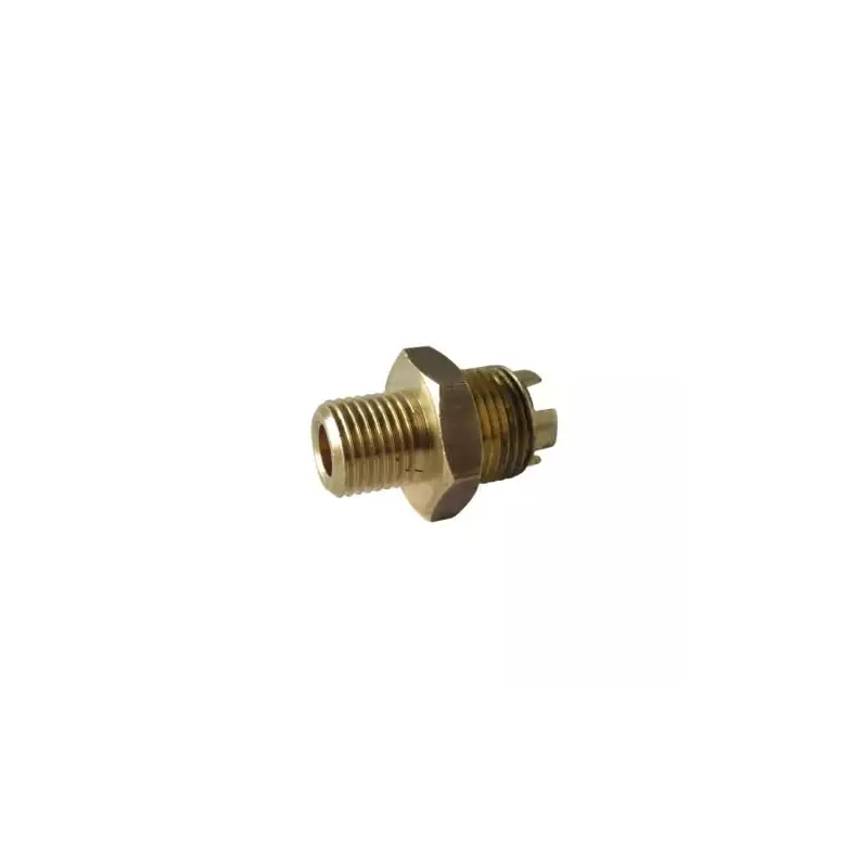 Nipple 1/4"M non return valve