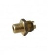 Nipple 1/4"M non return valve