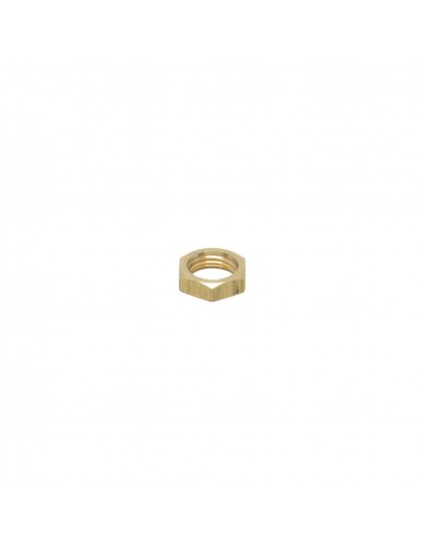 黄铜半螺母1/4“ 5mm六角形17