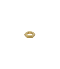 Brass half nut 1/4" 5mm hex 20