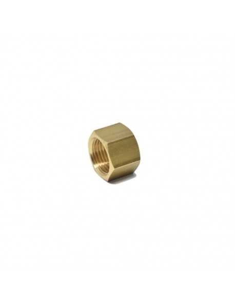 Brass nut 1/2 for 14mm welding cap