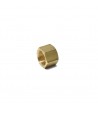 Messing moer 1/2 voor 14mm soldeer fitting