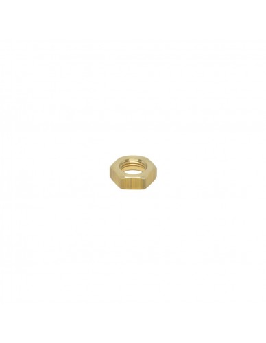 黄铜半螺母1/4“ 7mm六角20